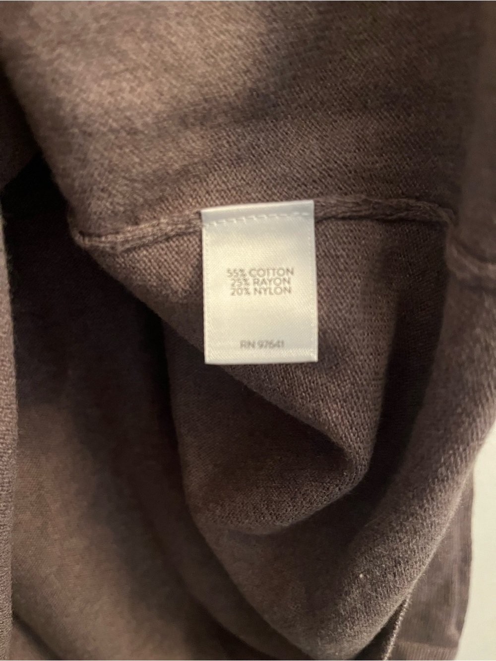 J. Jill Crewneck Sweater - Taupe - Picture 3 of 3